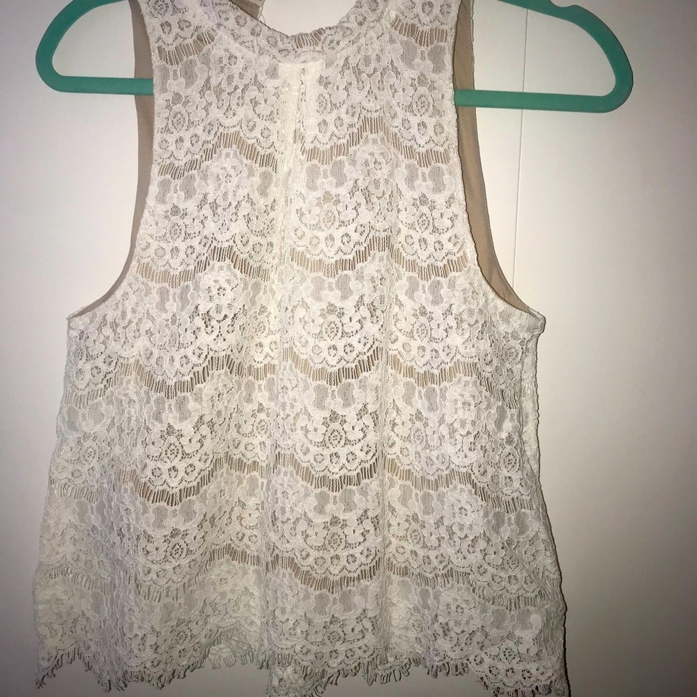 Love, Fire Lace Top